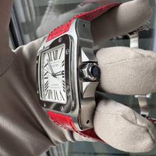 Thumbnail von Cartier Santos 100 XL W20073X8 white dial Full Set NEW 2019