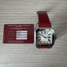 Thumbnail von Cartier Santos 100 XL W20073X8 white dial Full Set NEW 2019