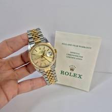 Rolex Datejust 36 36mm Gold & Steel Jubilee Automatic Complete