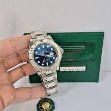 Rolex Yacht-Master 40 40mm Platinum & Steel Blue Dial Automatic Complete