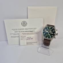 Thumbnail von IWC Pilot's Watch Chronograph Pilot Chrono Racing Green Limited Edition 43mm Automatic Complete