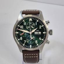 Thumbnail von IWC Pilot's Watch Chronograph Pilot Chrono Racing Green Limited Edition 43mm Automatic Complete