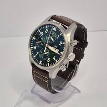 Thumbnail von IWC Pilot's Watch Chronograph Pilot Chrono Racing Green Limited Edition 43mm Automatic Complete