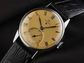 Thumbnail von Omega Classic WWII Ref.2271-1W 1944 original box very good vintage classic WWII