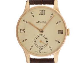 Thumbnail von Rolex Precision 18kt Rose Gold Ref.2582A 1958 Full Set very good Vintage Precision 18kt Rose Gold