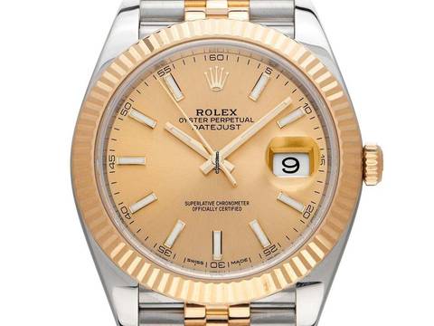  Rolex Datejust 41 Ref.126333 2016 LC 100 Full Set wie Neu Datejust 