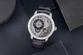 Thumbnail von Glashütte Original PanoInverse XL Steel Manual Wind Men's Watch Ref. 1-66-06-04-22-62