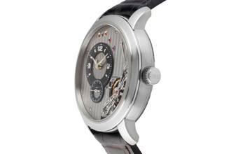 Thumbnail von Glashütte Original PanoInverse XL Steel Manual Wind Men's Watch Ref. 1-66-06-04-22-62