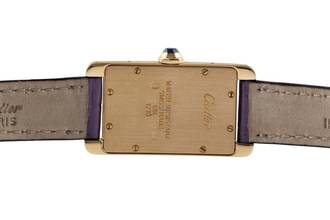Thumbnail von Cartier Tank Américaine SM 18k (0.750) Gold Quartz Ladies' Watch Ref. W2601556