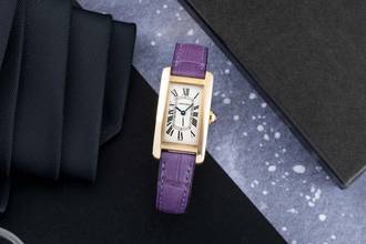 Thumbnail von Cartier Tank Américaine SM 18k (0.750) Gold Quartz Ladies' Watch Ref. W2601556