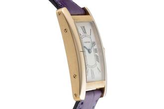Thumbnail von Cartier Tank Américaine SM 18k (0.750) Gold Quartz Ladies' Watch Ref. W2601556