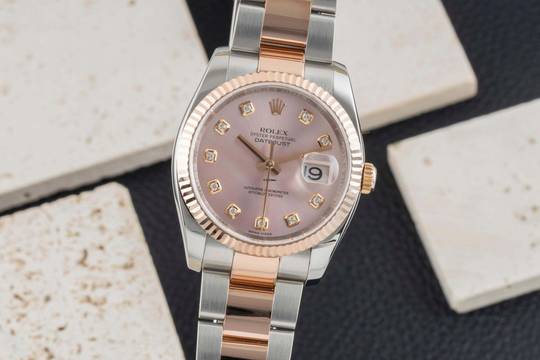  Rolex Datejust 36 Stahl / Gold Automatik Oyster Perpetual Ref. 116231 
