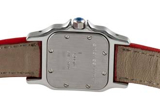 Thumbnail von Cartier Santos Steel / Gold Quartz Ladies' Watch Ref. W200124D Box & Papers