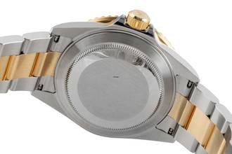 Thumbnail von Rolex Submariner Date Steel / Gold Men's Watch Blue Dial Ref. 16613 B&P 2008 M-Series