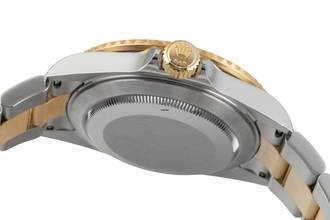 Thumbnail von Rolex Submariner Date Steel / Gold Men's Watch Blue Dial Ref. 16613 B&P 2008 M-Series