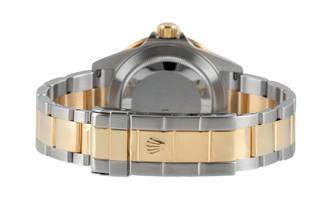 Thumbnail von Rolex Submariner Date Steel / Gold Men's Watch Blue Dial Ref. 16613 B&P 2008 M-Series