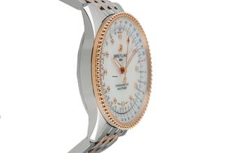 Thumbnail von Breitling Navitimer Automatic Steel Gold MOP Diamonds Ref. U17395211A1P1 B&P