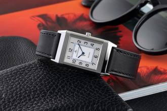 Thumbnail von Jaeger-LeCoultre Reverso Classique Classic stainless steel men's watch Ref. Q2518420 250.8.08