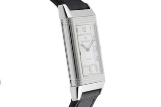 Thumbnail von Jaeger-LeCoultre Reverso Classique Classic stainless steel men's watch Ref. Q2518420 250.8.08