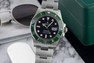 Rolex Submariner Date Starbucks men's watch Oyster Perpetual 126610LV B&P 2025