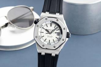 Thumbnail von Audemars Piguet Royal Oak Offshore Diver Steel Ref. 15710ST.OO.A002CA.02 B&P