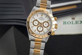 Rolex Daytona Zenith Chronograph Steel / Gold Automatic Men's Watch Ref.16523