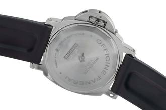Thumbnail von Panerai Luminor Base Logo 44 Steel Hand-Wound Men's Watch Ref. PAM00000 B&P 2015
