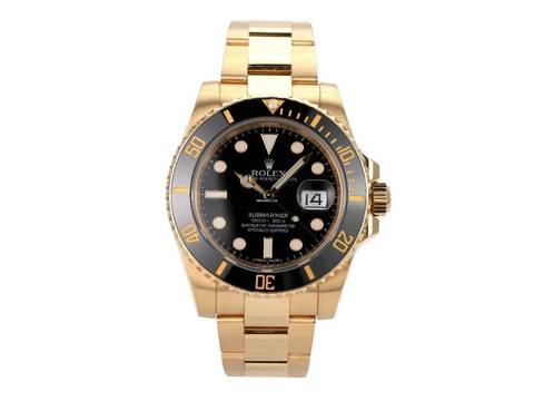  Rolex Submariner Date Gelbgold Ref. 116618LN 