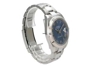 Thumbnail von Rolex Datejust 41 Ref. 126334 Edelstahl / Weißgold Blau Römisch Oyster-Band