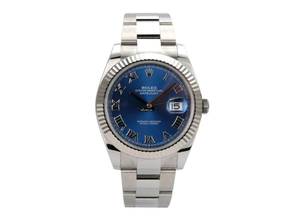 Thumbnail von Rolex Datejust 41 Ref. 126334 Edelstahl / Weißgold Blau Römisch Oyster-Band