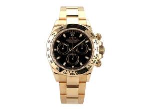 Rolex Daytona Cosmograph Daytona 18 kt yellow gold 116508 black
