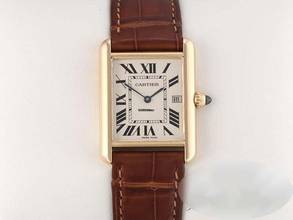 Thumbnail von Cartier Tank Louis Cartier Großes Modell Gelbgold 750 2013 W1529756 Gold Damen Herren