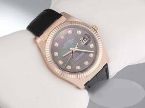 Thumbnail von Rolex Datejust 36 36mm 116135 2018 Rosegold 750 Automatik Perlmutt Diamanten 18 Rose Gold Chronometer Oyster
