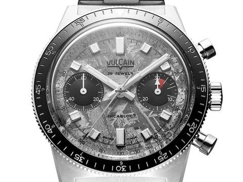  Vulcain Skindiver Chronograph Ref.590176T17.BHM286 Full Set Neu Skindiver Chronograph Meteorit 