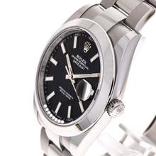 Thumbnail von Rolex Datejust 41 Black Oyster – 126300 – like NEW – 12/2023 Full Set Lc100