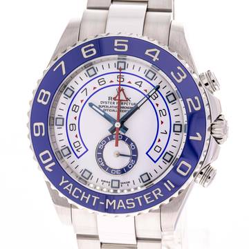  Rolex Yacht-Master II 44 Blue – 116680 – like NEW – 07/2013 Full Set 