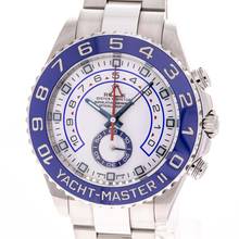  Rolex Yacht-Master II 44 Blue – 116680 – like NEW – 07/2013 Full Set 