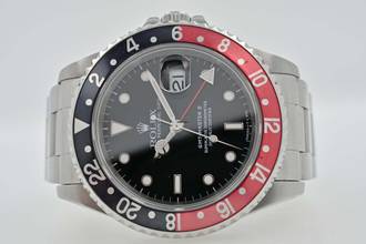  Rolex GMT-Master II Coke 16710 - Rolex Service 2022 U-Series 