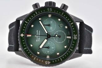  Blancpain Fifty Fathoms Bathyscaphe Chronograph Flyback 5200-0153-B52A Green Dial 