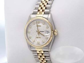 Thumbnail von Rolex Datejust 31 31mm 68273 1997 Stahl Gelbgold 750 Diamanten Automatik