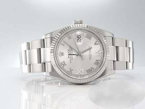 Thumbnail von Rolex Datejust 36 126234 2023 Stahl Weissgold 750 Diamanten Automatik Stainless Steel 18kt White Gold Oyster-band Chronometer