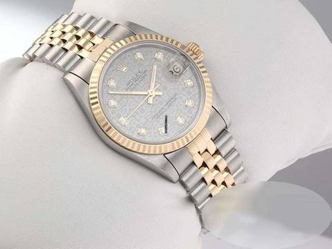  Rolex Datejust 31 31mm 68273 1996 Stahl Gelbgold 750 Diamanten Automatik Stainless Steel 18kt Yellow Jubilé-band Chronometer Oyster 