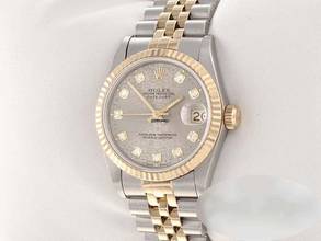Thumbnail von Rolex Datejust 31 31mm 68273 1996 Stahl Gelbgold 750 Diamanten Automatik Stainless Steel 18kt Yellow Jubilé-band Chronometer Oyster