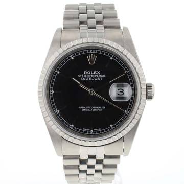  Rolex Datejust 36 Jubilee Black Dial 