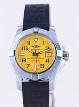 Thumbnail von Breitling Avenger II Seawolf Stahl Yellow Dial Kautschukband Automatic B+P 45.5mm