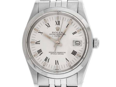  Rolex Oyster Perpetual Date Ref.15000 1982 Box&Beschreibung sehr gut Vintage Oyster Perpetual Date open 6/9 