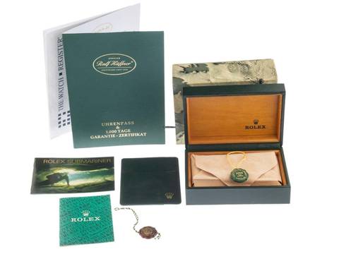  Rolex Submariner Date Ref.16613 1991 Box&Beschreibung Sehr gut Vintage Vintage Submariner Date 