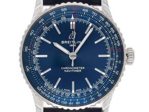  Breitling Navitimer Ref.A17329161C1P1 2025 Full Set Ungetragen Navitimer Krokoleder Faltschließe 