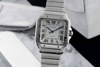 Cartier Santos De Cartier Steel Automatic Ref. WSSA0018