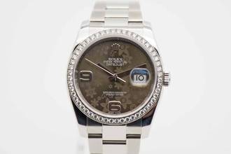  Rolex Datejust 36 Floral LC100 Fullset aus Erstbesitz 